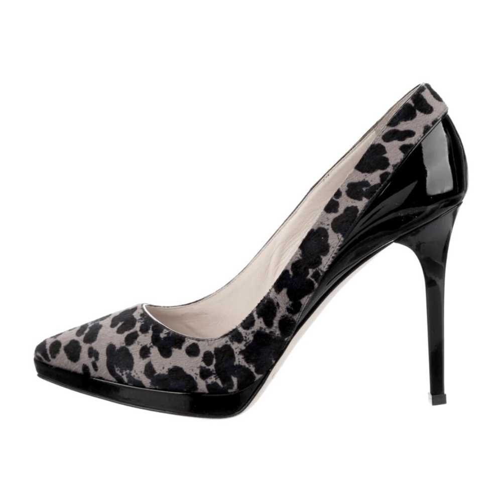 Jimmy Choo calfhair leopard heels